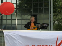 Antero Tiainen esiintyi myös
