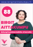 Eduskuntavaalit uusimaa 2023 Birgit Aittakumpu Lohja