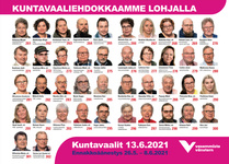 Lohja Vasemmisto kuntavaaliehdokkaat 2021