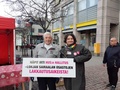 Eduskuntavaaliehdokas  Birgit Aittakumpu  Birgit Aittakumpu ja Mattipajuoja Lohjan torilla