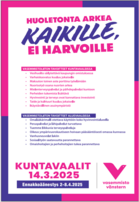 Lohjan Vasemmiston kuntavaalien 2025 teemat