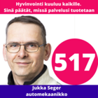 Jukka Seger

automekaanikko

Hyvinvointi kuuluu kaikille. Sinä päätät, missä palvelusi tuotetaan.

Lohjan Vasemmiston ehdokkaat Aluevaalit Länsi-Uusimaa 
Hyvinvointi kuuluu kaikille  #aluevaalit2022 #kaikille #Lohja #Vasemmisto #Länsiuusimaa #Espoo #Hanko #Inkoo #Karkkila #Kauniainen #Kirkkonummi #Raasepori #Siuntio #Vihti