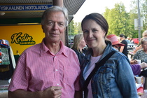 Eero Tuhkanen ja Veronika Honkasalo