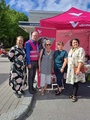 Eduskuntavaaliehdokas  Birgit Aittakumpu ja Hyvinvointialueen 